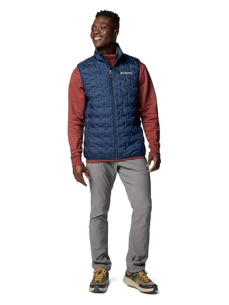 Утепленный жилет Columbia Delta Ridge II Down Vest — изображение 7 из 7, темно-синий