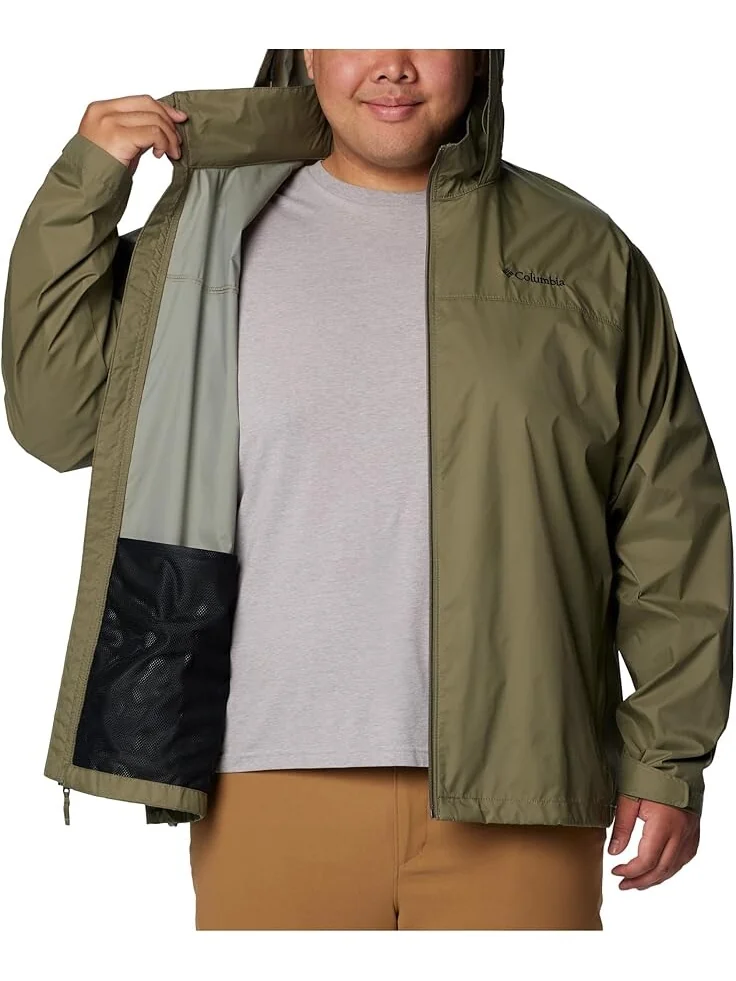 Куртка Columbia Big & Tall Glennaker Lake II Rain Jacket — изображение 3 из 4, зеленый