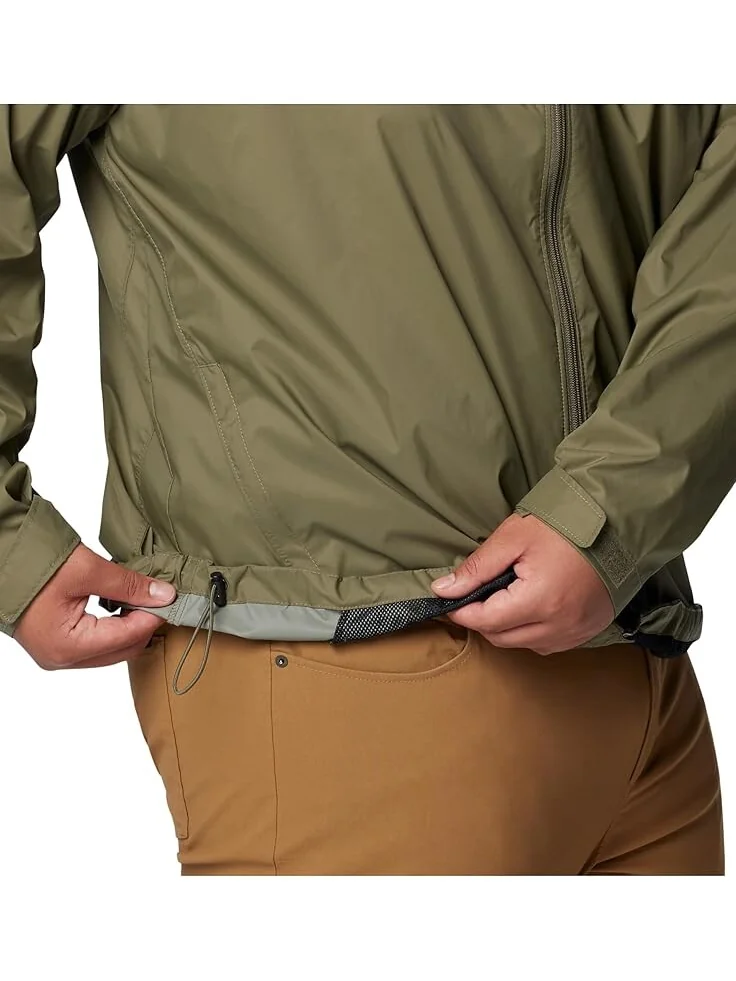 Куртка Columbia Big & Tall Glennaker Lake II Rain Jacket — изображение 4 из 4, зеленый
