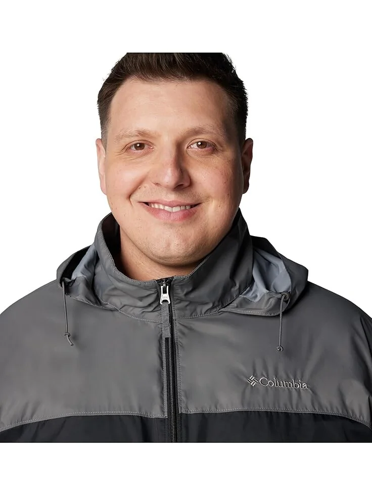 Куртка Columbia Big & Tall Glennaker Lake II Rain Jacket — изображение 4 из 6, черный/серый