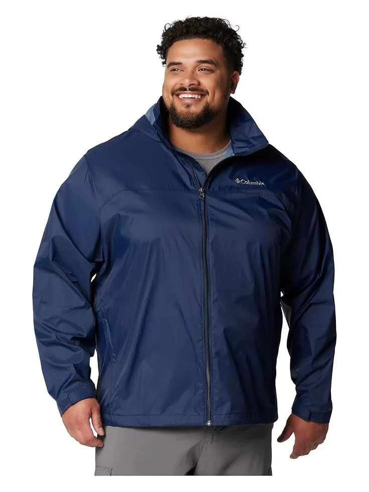 Куртка Columbia Big & Tall Glennaker Lake II Rain Jacket — изображение 1 из 6, темно-синий