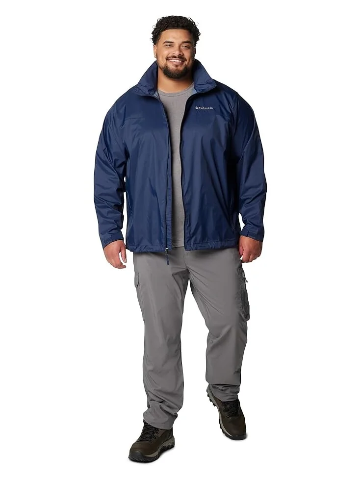 Куртка Columbia Big & Tall Glennaker Lake II Rain Jacket — изображение 6 из 6, темно-синий