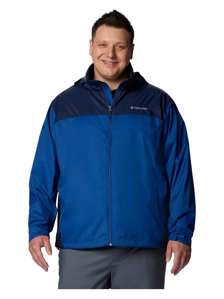Куртка Columbia Big & Tall Glennaker Lake II Rain Jacket — изображение 1 из 6, синий/темно-синий