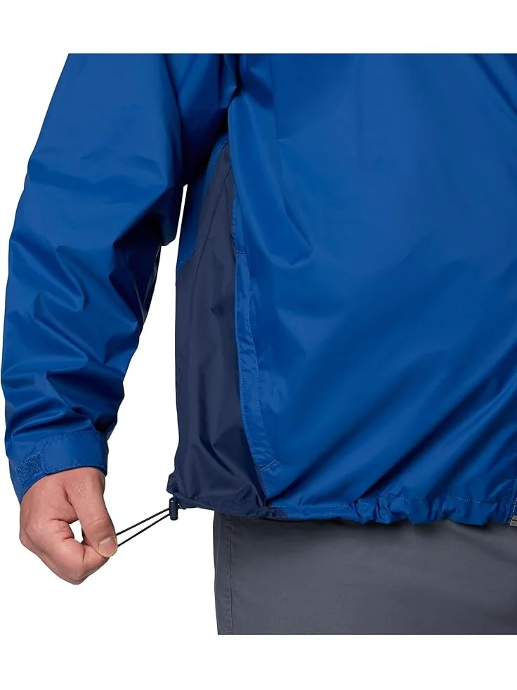 Куртка Columbia Big & Tall Glennaker Lake II Rain Jacket — изображение 3 из 6, синий/темно-синий