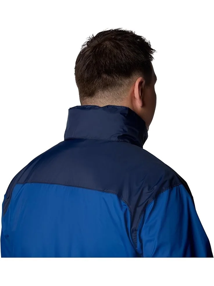 Куртка Columbia Big & Tall Glennaker Lake II Rain Jacket — изображение 4 из 6, синий/темно-синий