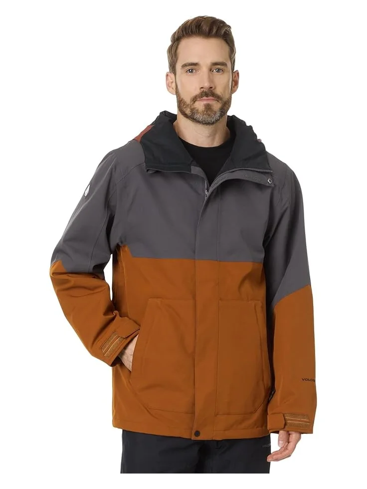 Куртка Volcom Snow Brighton Full Zip Jacket — коричневый
