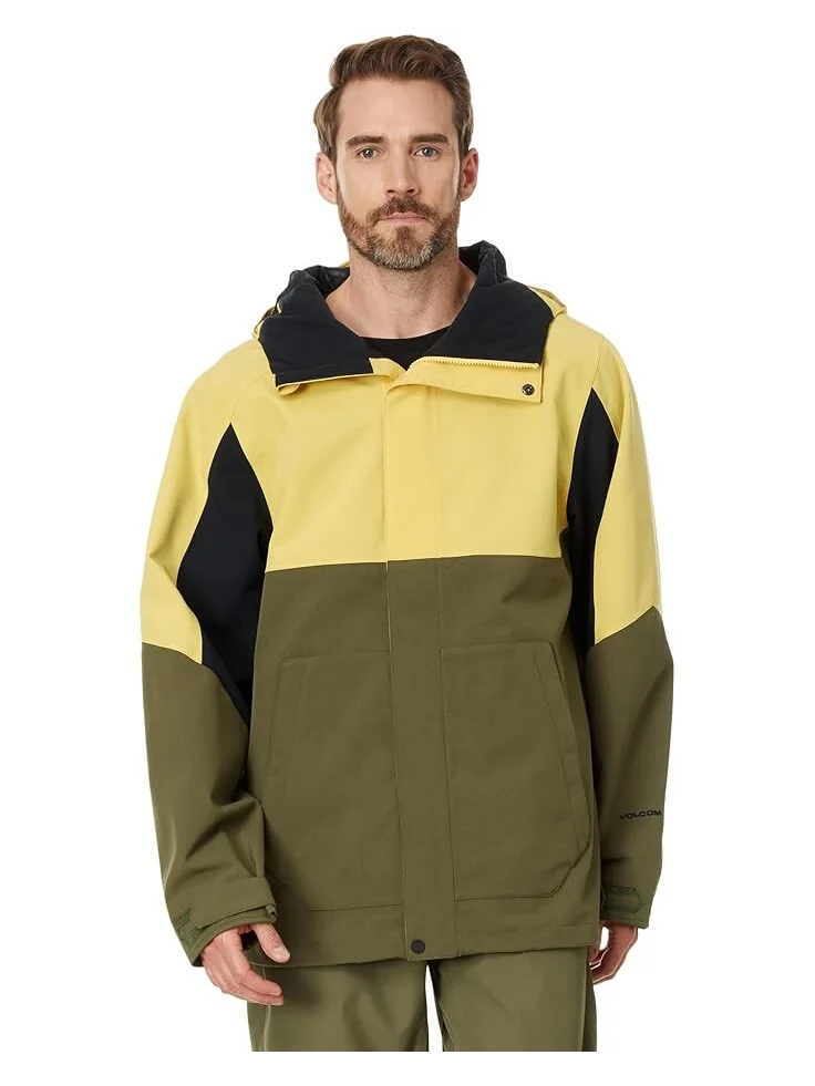 Куртка Volcom Snow Brighton Full Zip Jacket — зеленый