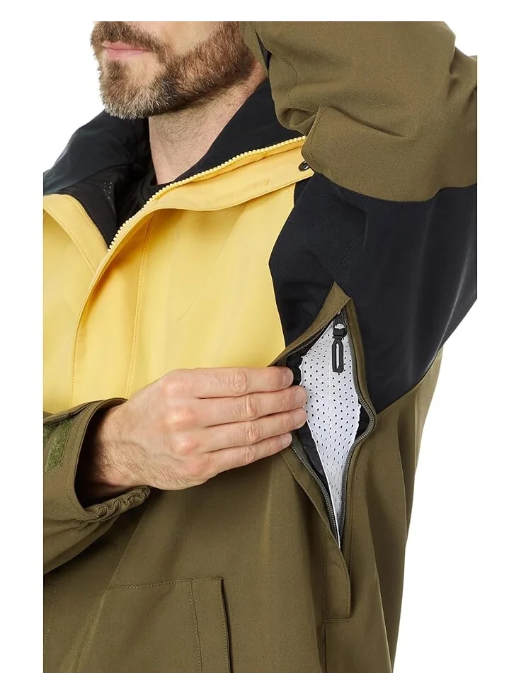 Куртка Volcom Snow Brighton Full Zip Jacket — изображение 3 из 5, зеленый