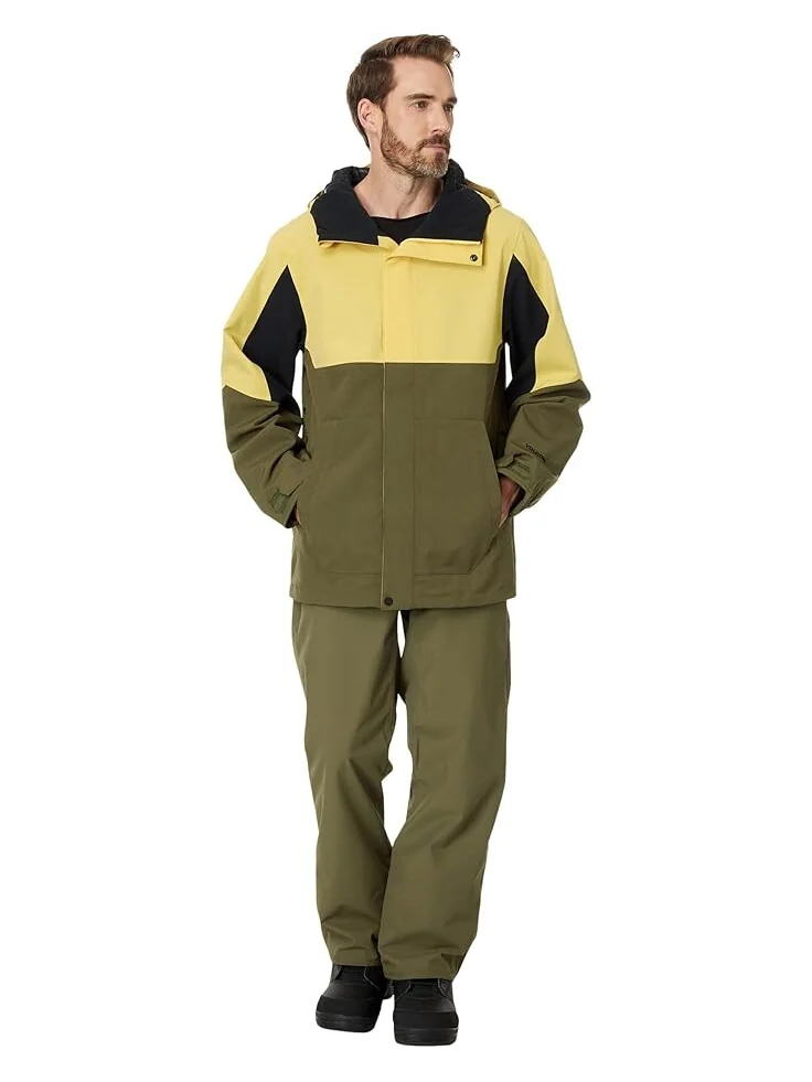 Куртка Volcom Snow Brighton Full Zip Jacket — изображение 5 из 5, зеленый