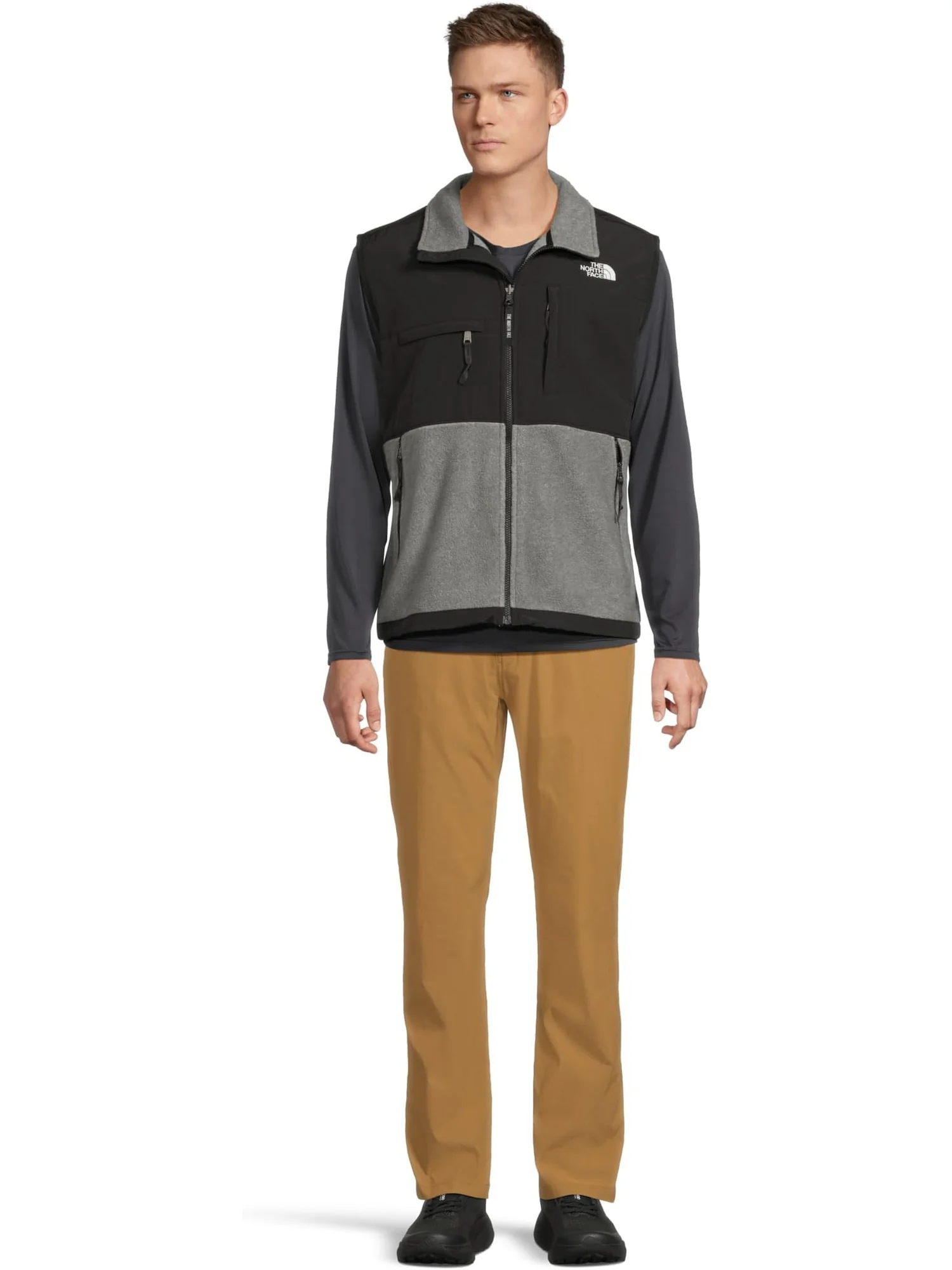 Жилет The North Face Retro Denali Vest — изображение 5 из 5, серый/черный