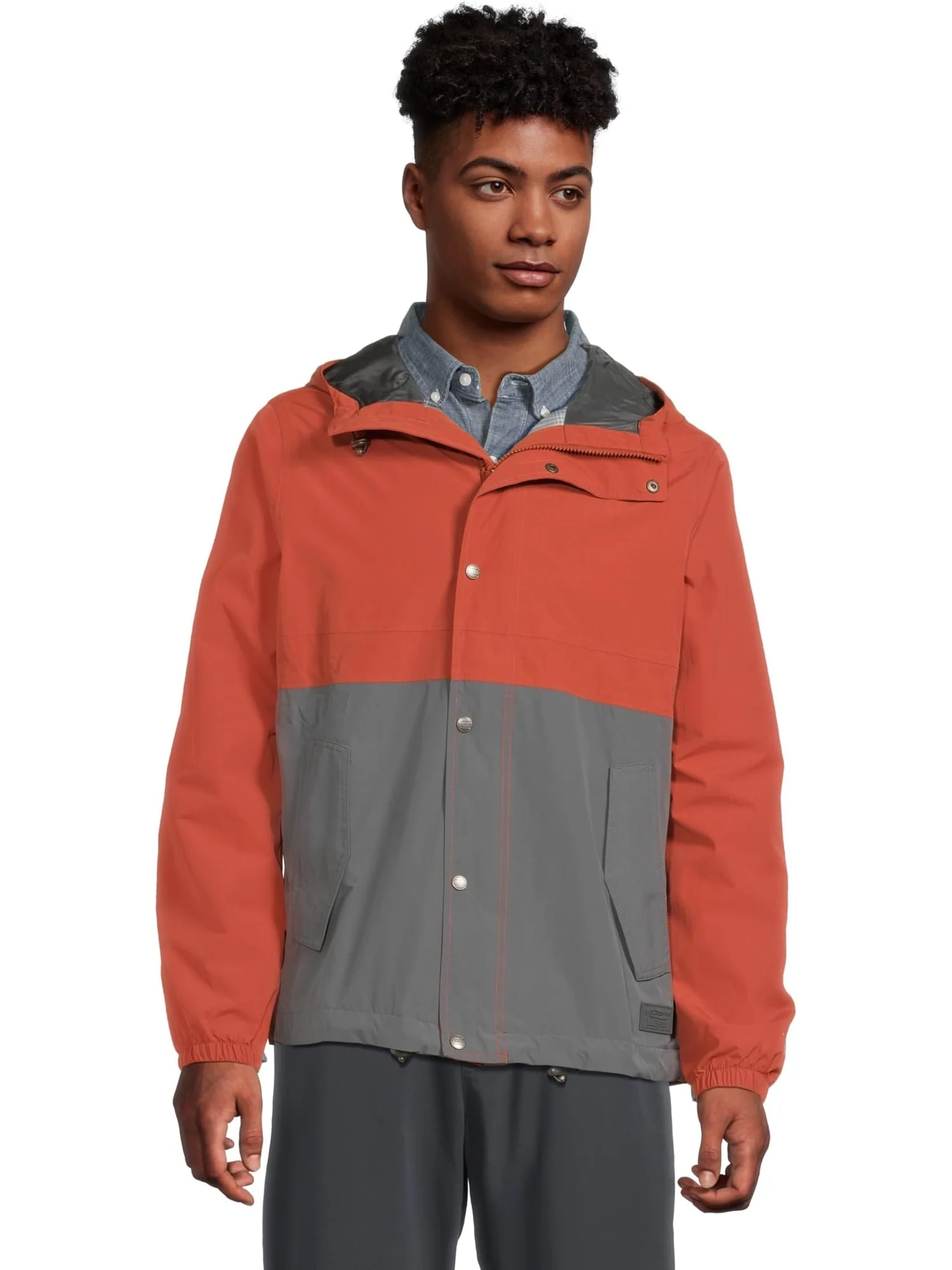 Мужская куртка Mountain Classic Rain Jacket Regular L.L.Bean — изображение 1 из 5, серый