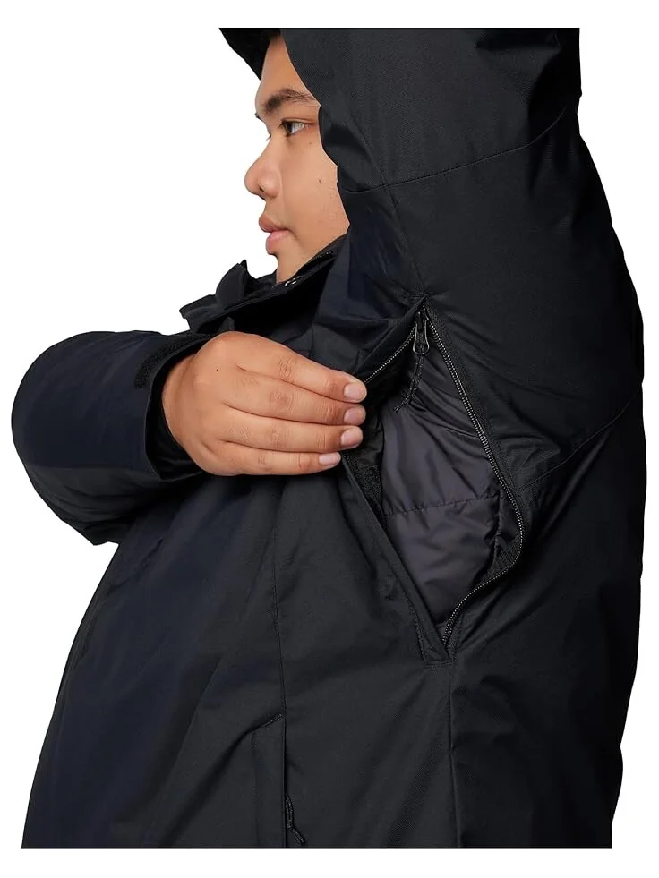 Куртка Columbia Big & Tall Whirlibird V Interchange Jacket — изображение 5 из 5, черный