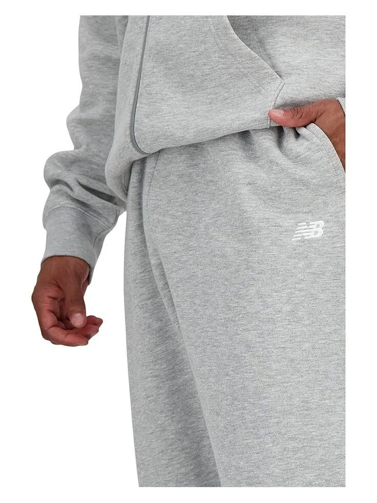 Брюки New Balance Sport Essentials Fleece Joggers — изображение 3 из 3, серый