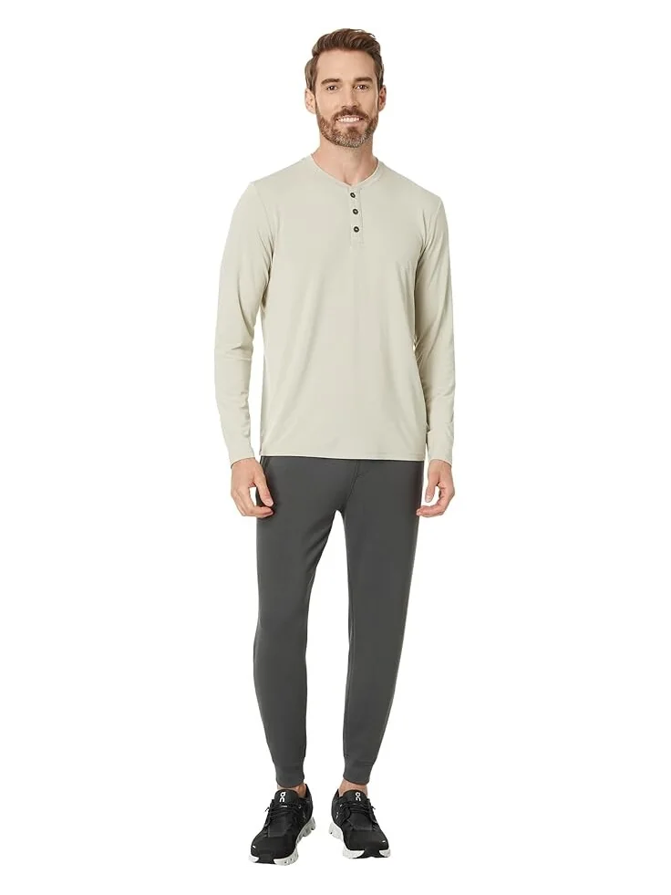 Брюки Free Fly Bamboo Lightweight Fleece Joggers — изображение 4 из 4, черный песочный