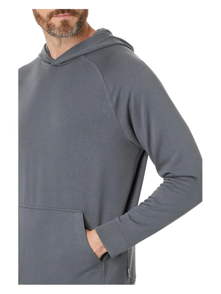 Худи Free Fly Bamboo Lightweight Fleece Hoodie — изображение 3 из 4, серый