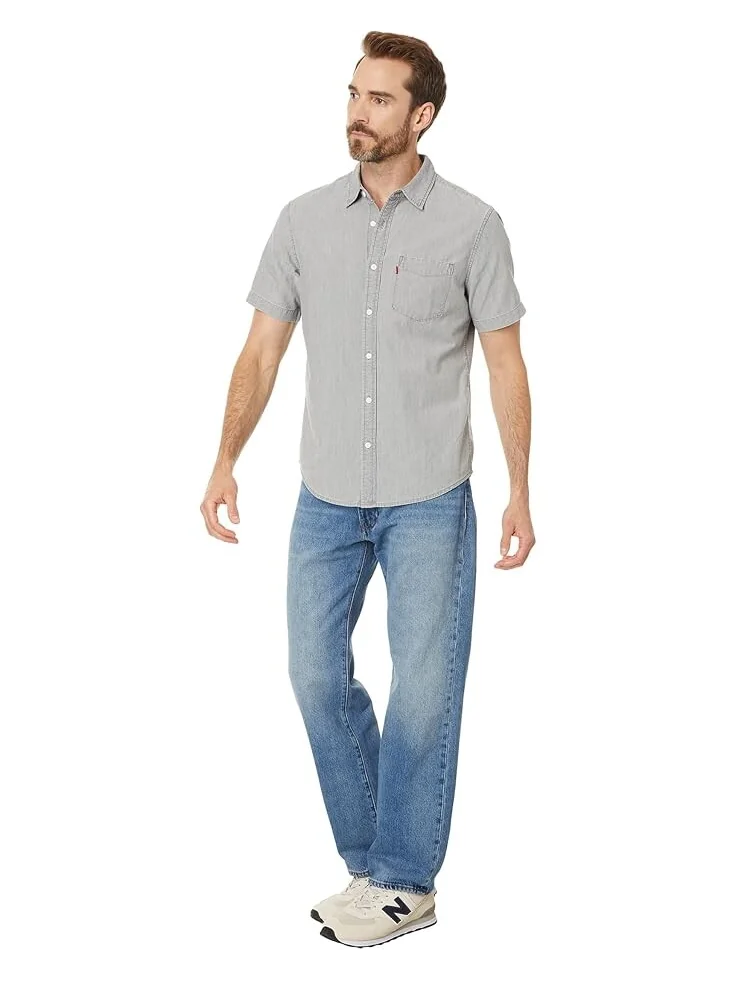 Джинсы Levi's Premium 555 Relaxed Straight — изображение 4 из 4, индиго
