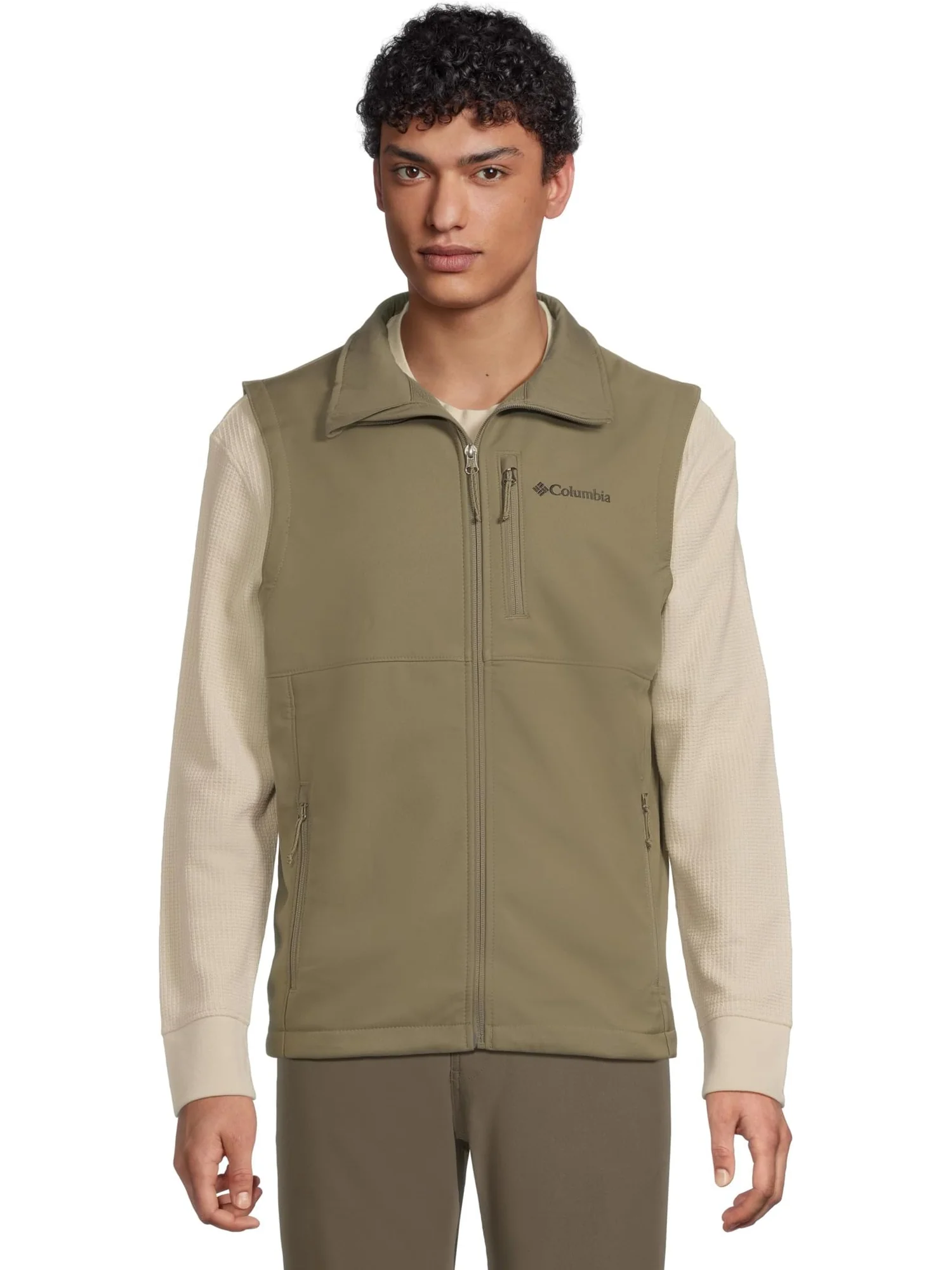 Жилет Columbia Ascender II Softshell Vest — изображение 1 из 5, зеленый