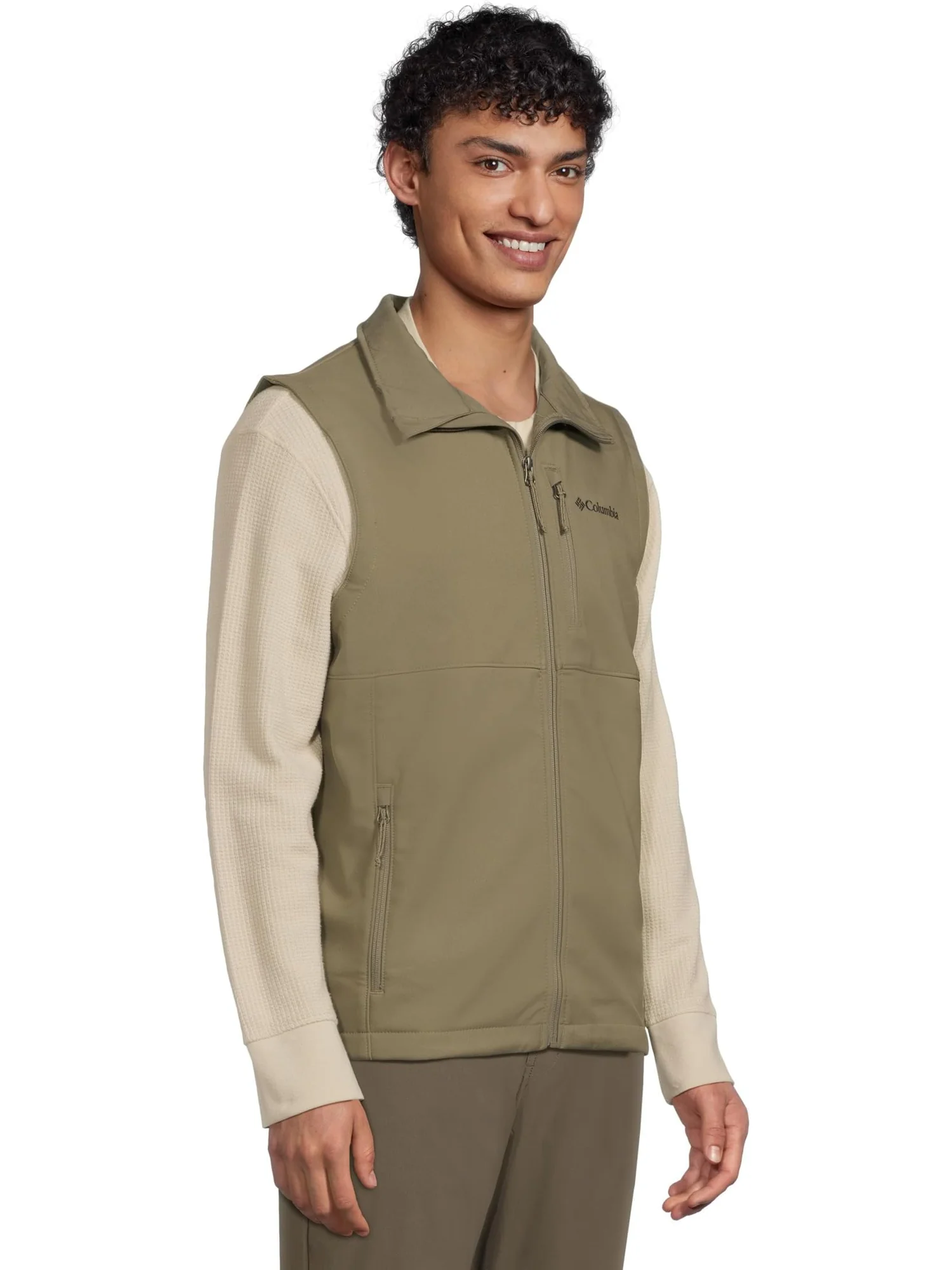 Жилет Columbia Ascender II Softshell Vest — изображение 2 из 5, зеленый