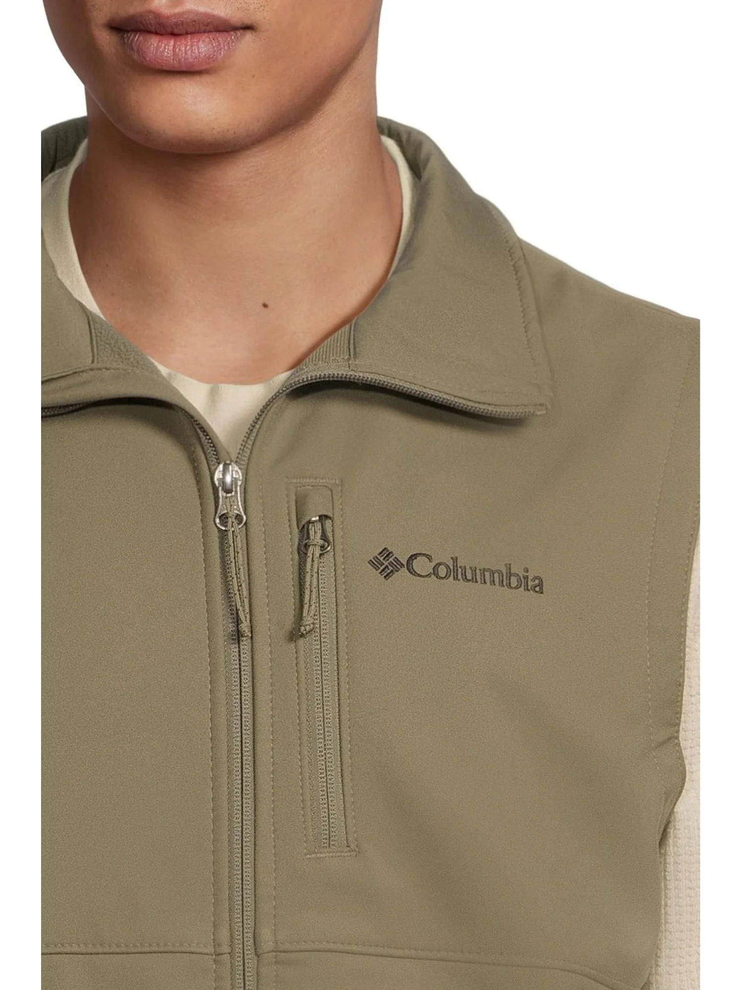 Жилет Columbia Ascender II Softshell Vest — изображение 4 из 5, зеленый
