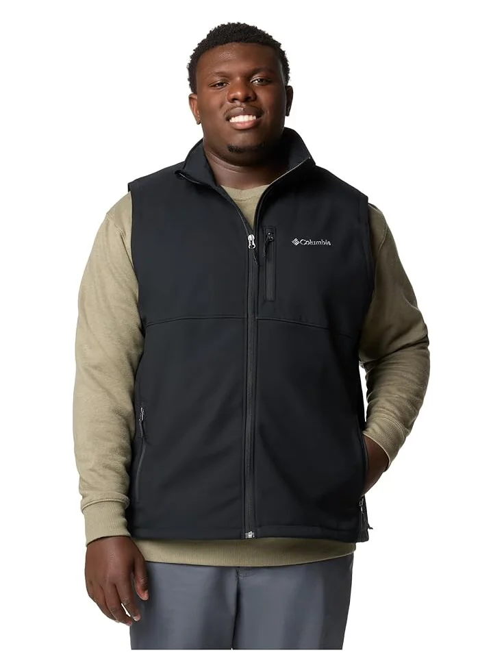 Утепленный жилет Columbia Big & Tall Ascender II Softshell Vest — изображение 1 из 5, черный