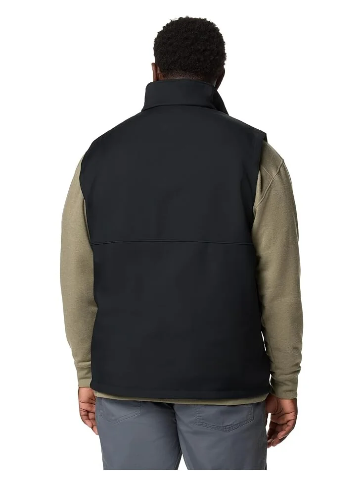 Утепленный жилет Columbia Big & Tall Ascender II Softshell Vest — изображение 2 из 5, черный
