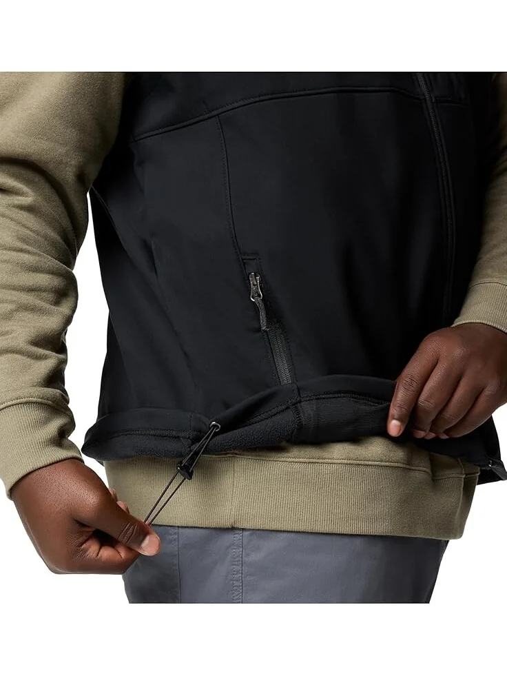 Утепленный жилет Columbia Big & Tall Ascender II Softshell Vest — изображение 3 из 5, черный