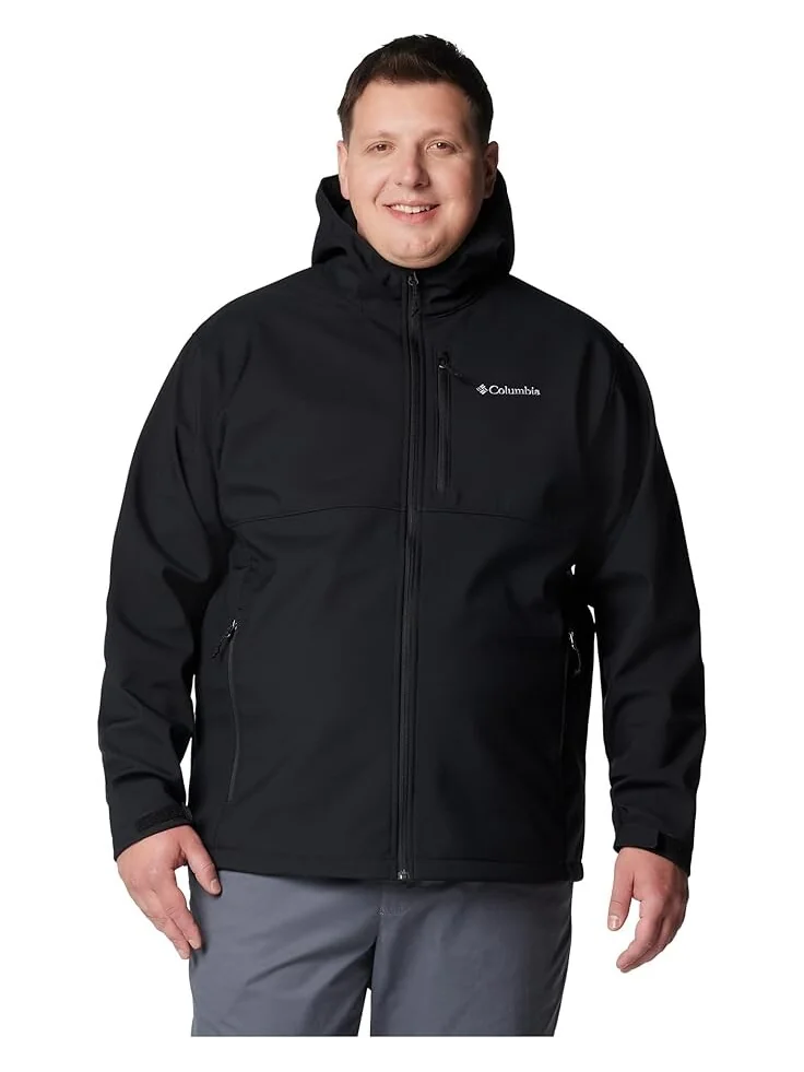 Куртка Columbia Big & Tall Ascender II Hooded Softshell Jacket — изображение 1 из 6, черный