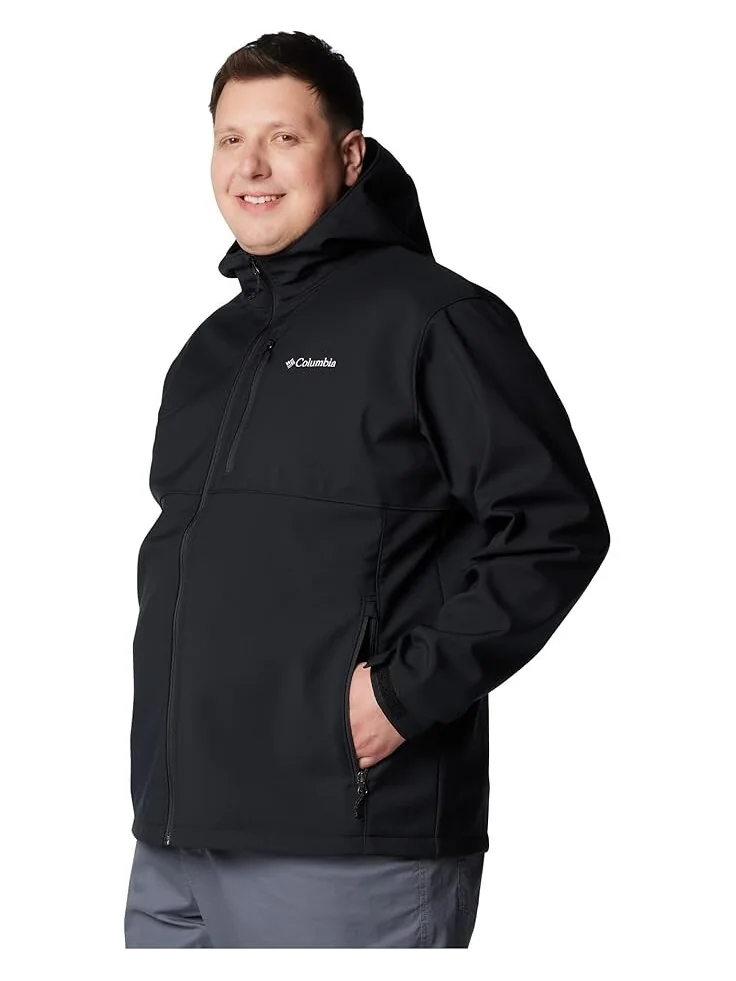 Куртка Columbia Big & Tall Ascender II Hooded Softshell Jacket — изображение 2 из 6, черный