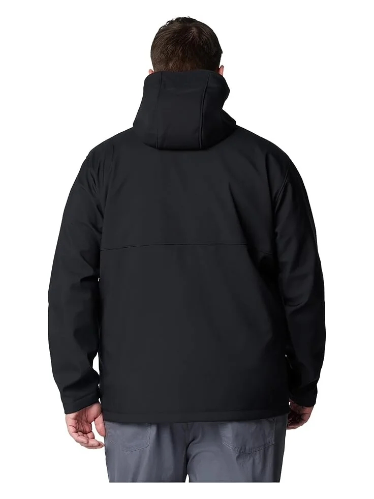 Куртка Columbia Big & Tall Ascender II Hooded Softshell Jacket — изображение 3 из 6, черный