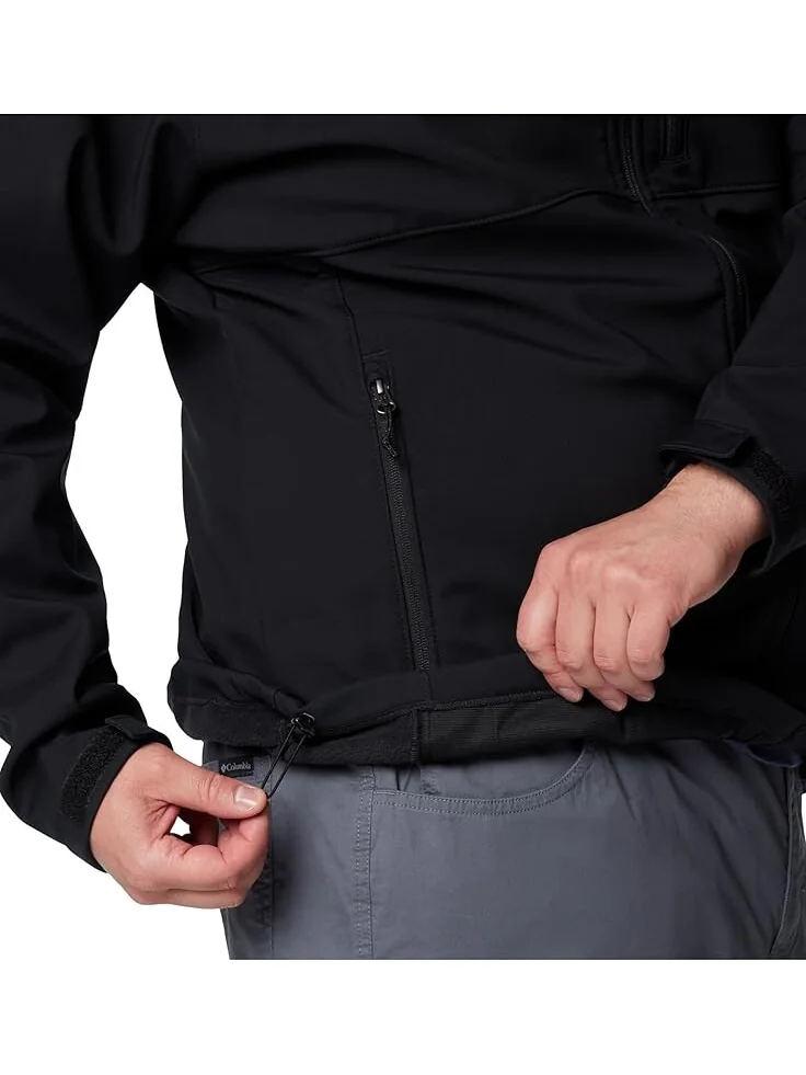 Куртка Columbia Big & Tall Ascender II Hooded Softshell Jacket — изображение 4 из 6, черный