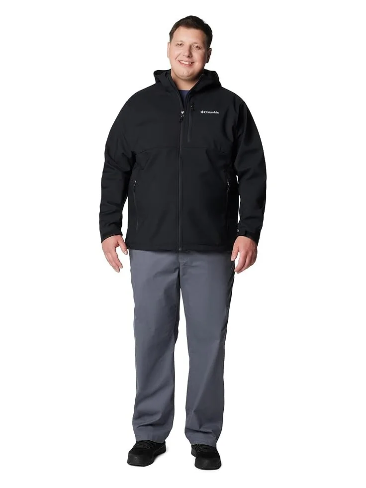 Куртка Columbia Big & Tall Ascender II Hooded Softshell Jacket — изображение 6 из 6, черный