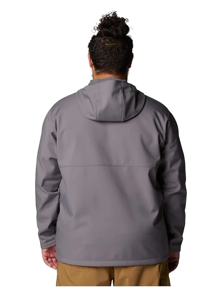 Куртка Columbia Big & Tall Ascender II Hooded Softshell Jacket — изображение 3 из 7, серый