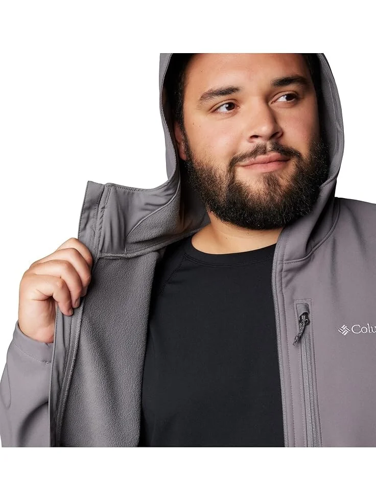 Куртка Columbia Big & Tall Ascender II Hooded Softshell Jacket — изображение 5 из 7, серый