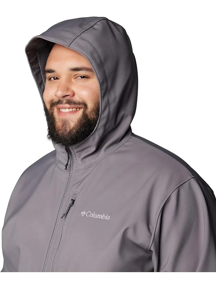 Куртка Columbia Big & Tall Ascender II Hooded Softshell Jacket — изображение 6 из 7, серый