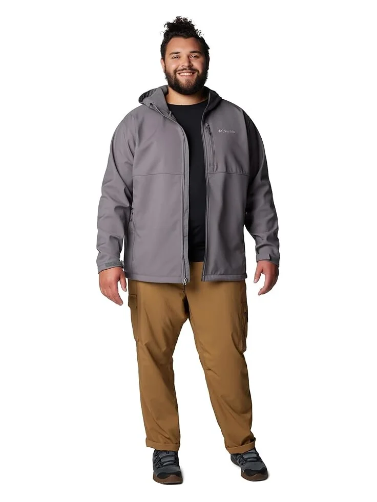Куртка Columbia Big & Tall Ascender II Hooded Softshell Jacket — изображение 7 из 7, серый