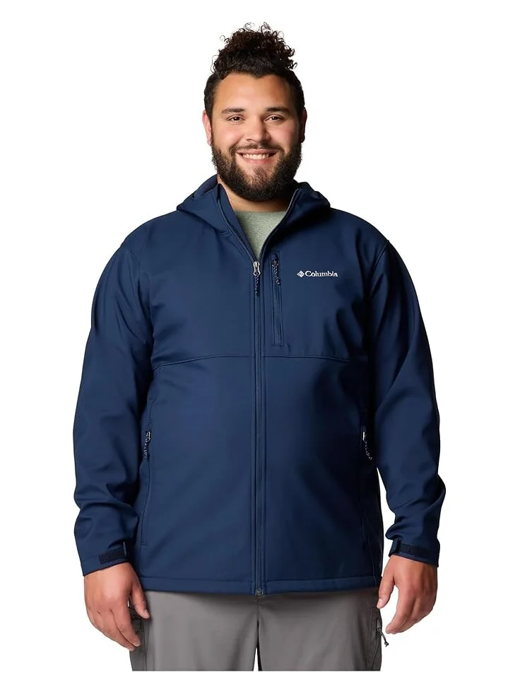 Куртка Columbia Big & Tall Ascender II Hooded Softshell Jacket — изображение 1 из 7, темно-синий