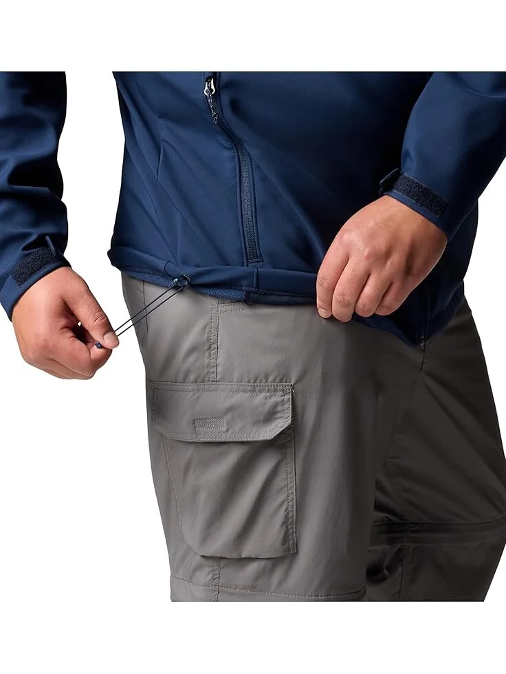 Куртка Columbia Big & Tall Ascender II Hooded Softshell Jacket — изображение 4 из 7, темно-синий
