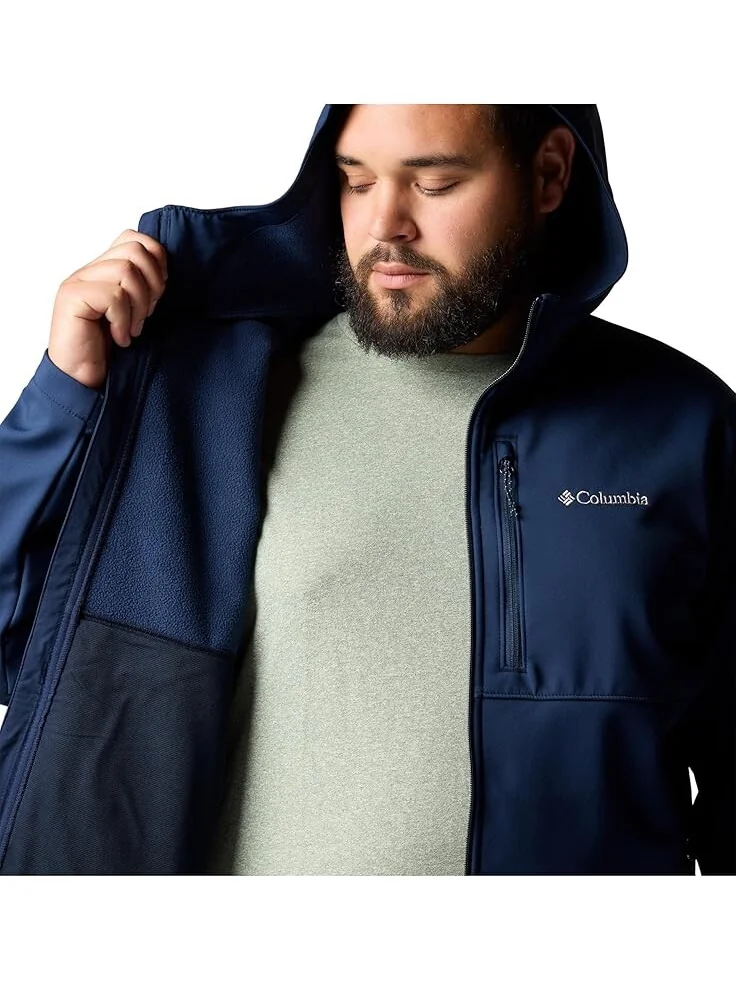 Куртка Columbia Big & Tall Ascender II Hooded Softshell Jacket — изображение 6 из 7, темно-синий