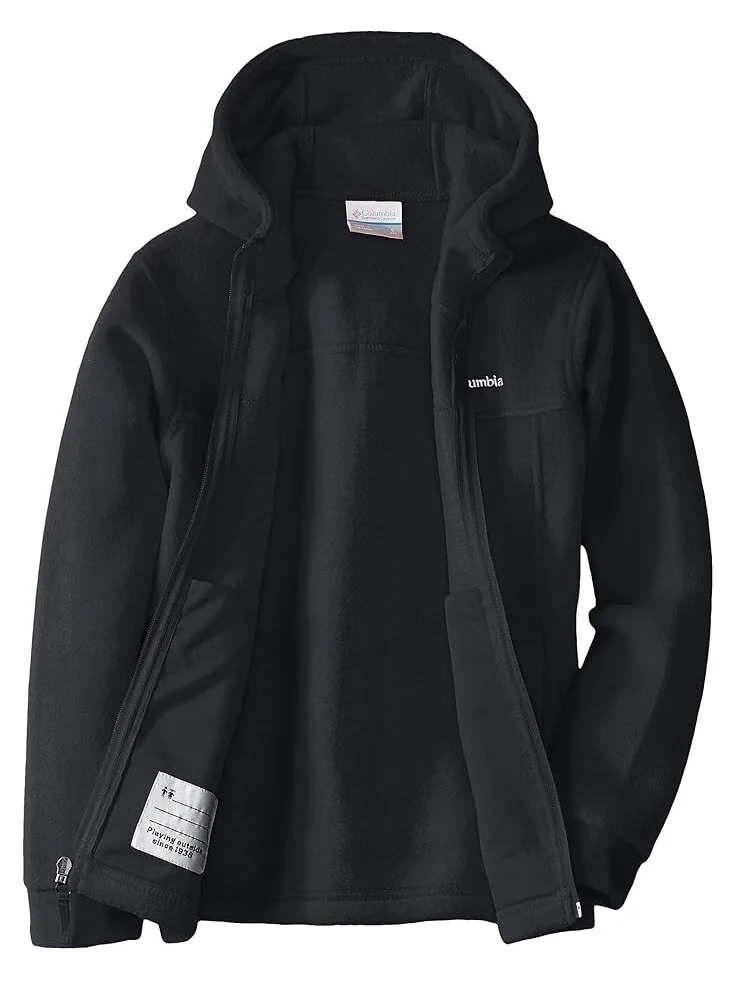 Худи Columbia Kids Steens II Fleece Hoodie — изображение 2 из 2, черный