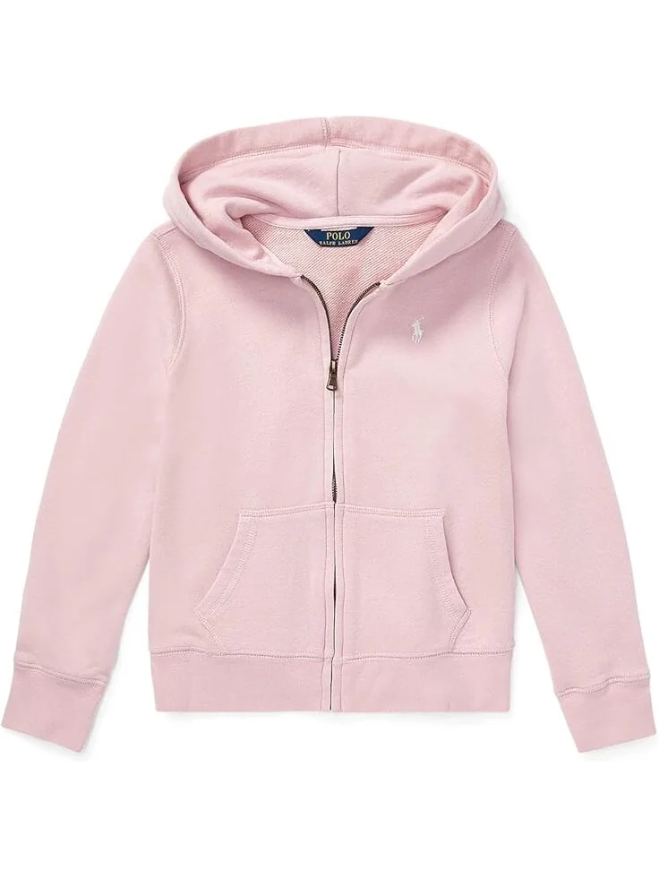 Худи Polo Ralph Lauren Kids French Terry Hoodie — изображение 1 из 4, розовый