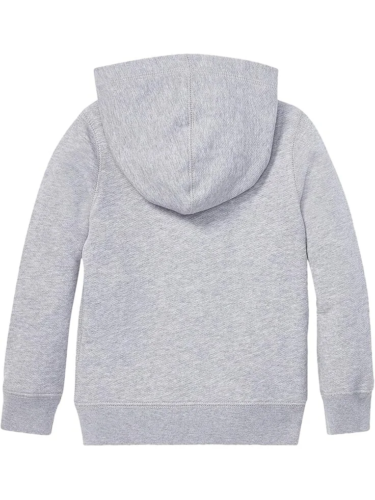 Худи Polo Ralph Lauren Kids French Terry Hoodie — изображение 2 из 2, светлый серый