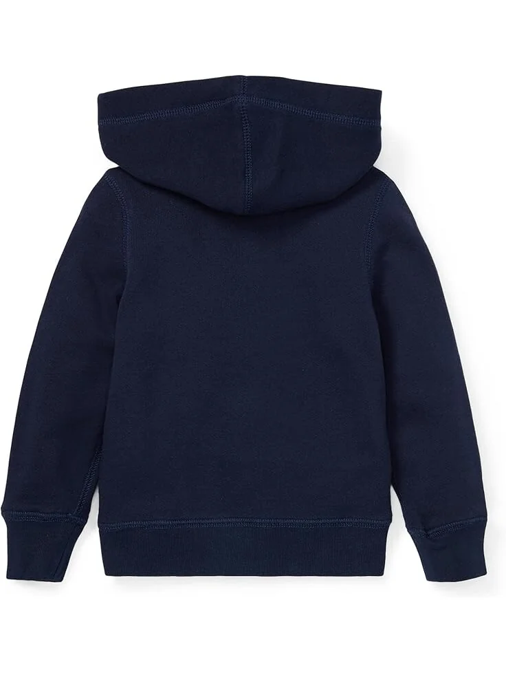 Худи Polo Ralph Lauren Kids French Terry Hoodie — изображение 2 из 3, темно-синий
