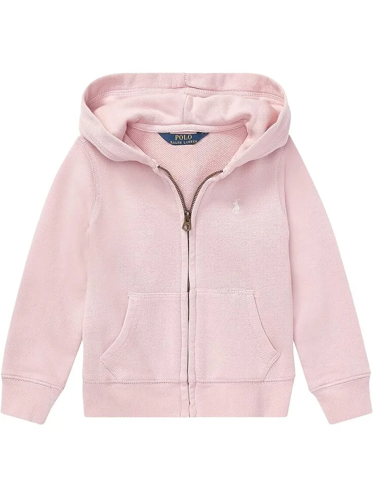 Худи Polo Ralph Lauren Kids French Terry Hoodie — изображение 1 из 3, розовый