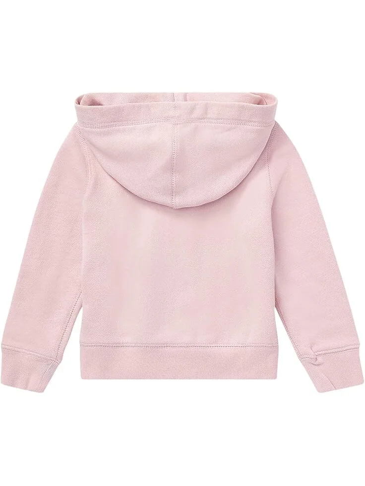 Худи Polo Ralph Lauren Kids French Terry Hoodie — изображение 2 из 3, розовый