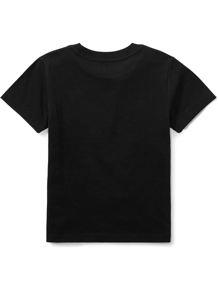 Толстовка Polo Ralph Lauren Kids Short Sleeve Jersey T-Shirt — изображение 2 из 2, черный