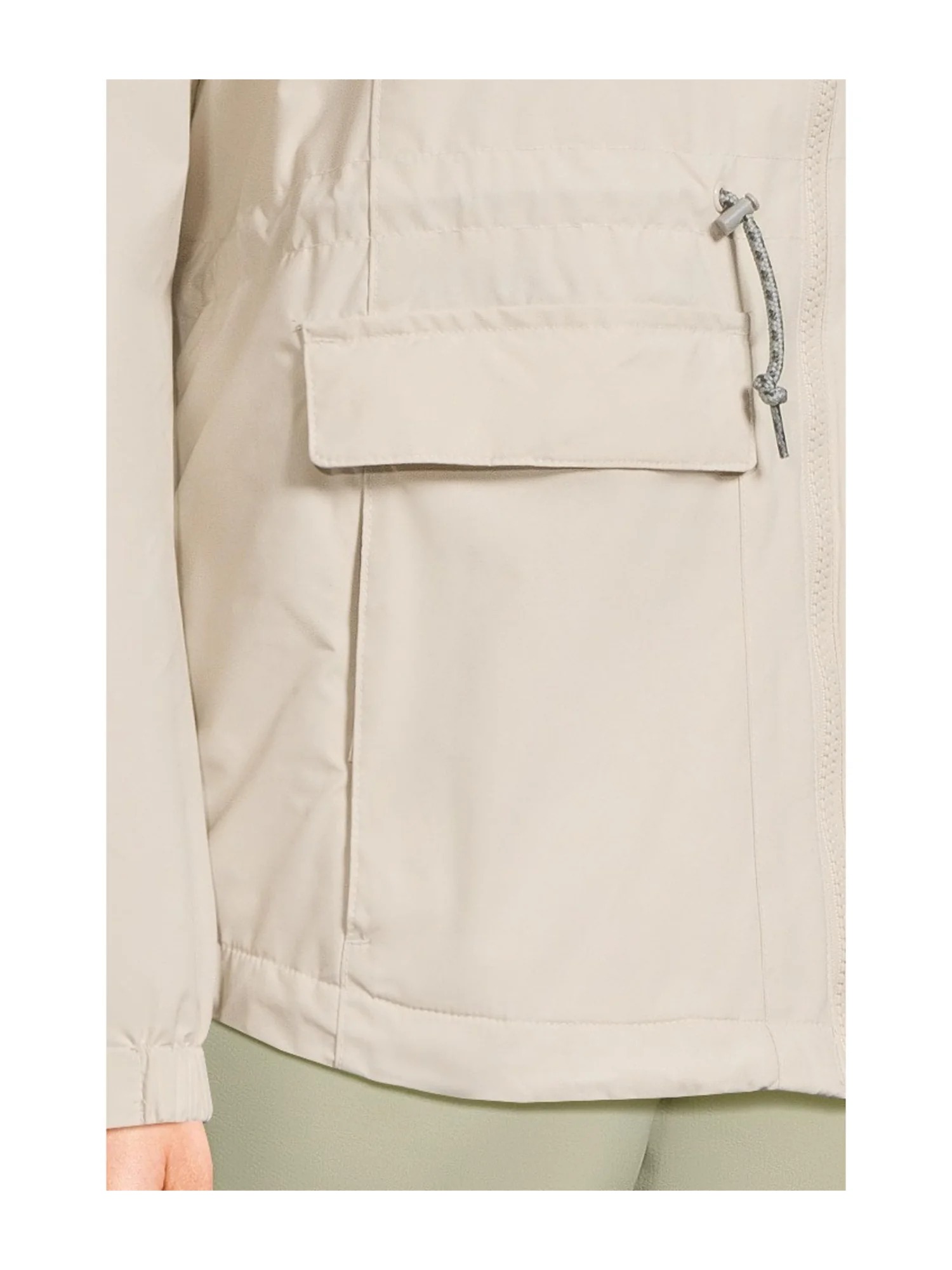 Куртка Columbia Sweet Creek II Lined Rain Jacket — изображение 6 из 7, серый