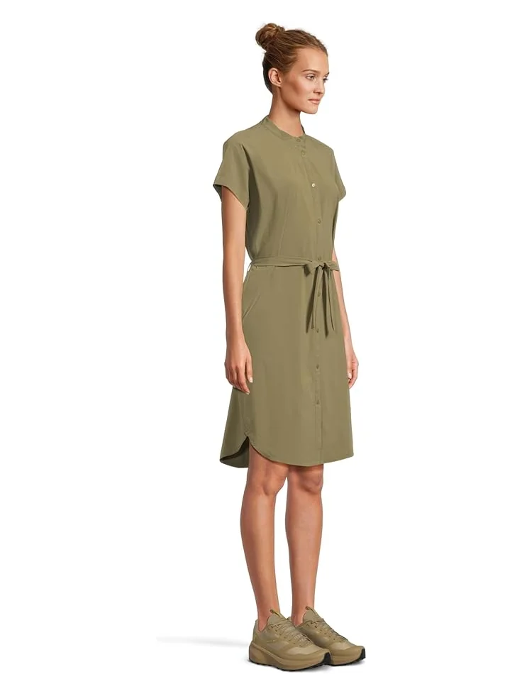 Платье Fjällräven Abisko Fjäll Dress W — изображение 2 из 4, зеленый