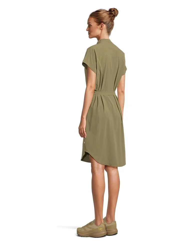 Платье Fjällräven Abisko Fjäll Dress W — изображение 3 из 4, зеленый