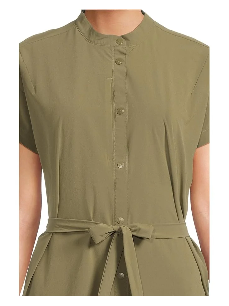 Платье Fjällräven Abisko Fjäll Dress W — изображение 4 из 4, зеленый