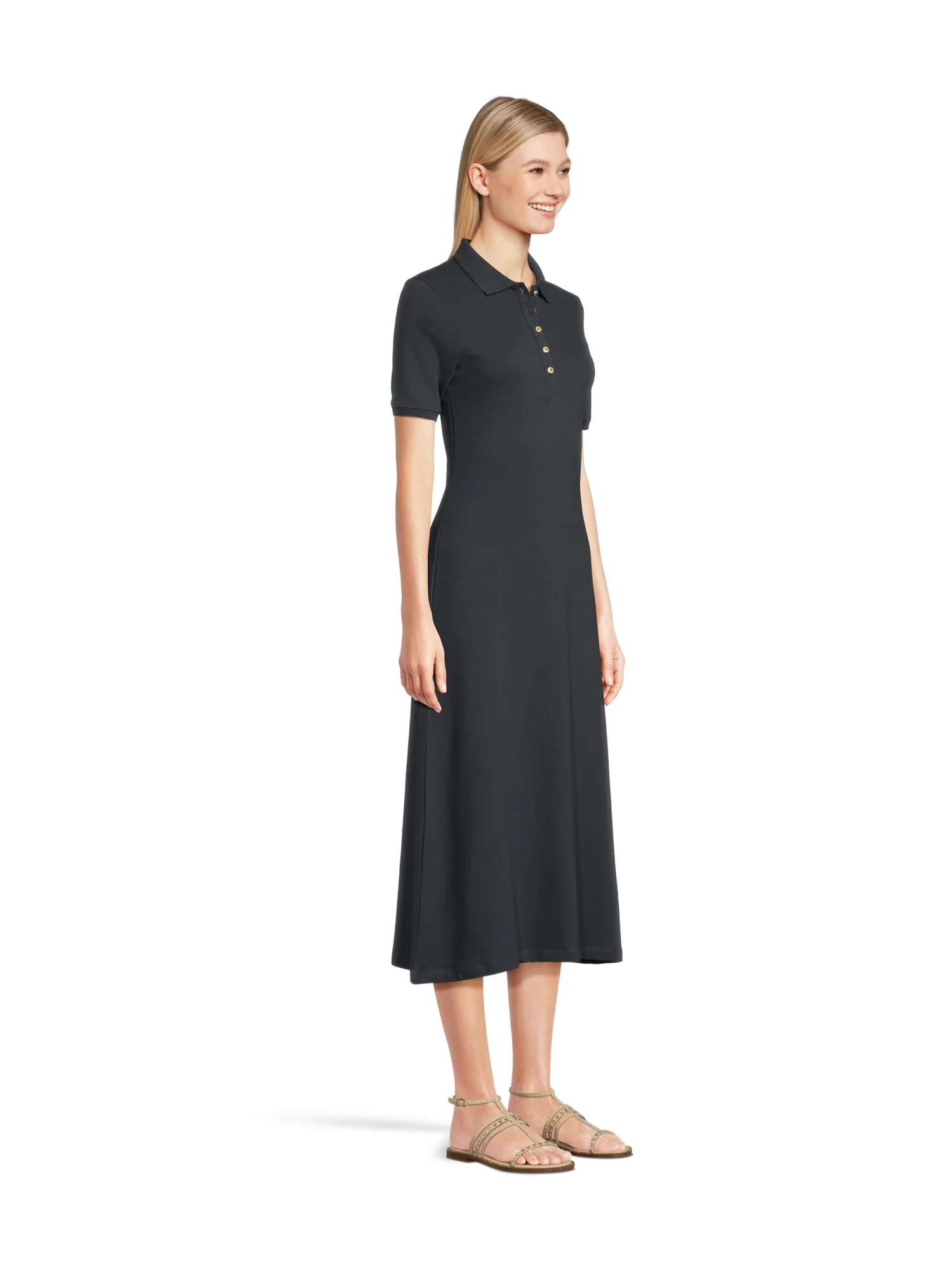Платье Barbour Barbour Celeste Midi Dress — изображение 2 из 4, темно-синий